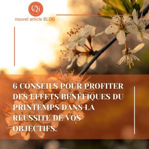 Réussite et énergie du printemps