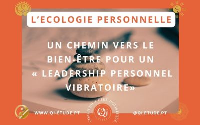 L’Écologie personnelle : un Chemin vers le bien-être pour un « Leadership personnel vibratoire»