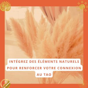 des matériaux naturels Feng Shui