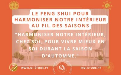 Le Feng Shui pour harmoniser notre intérieur en automne